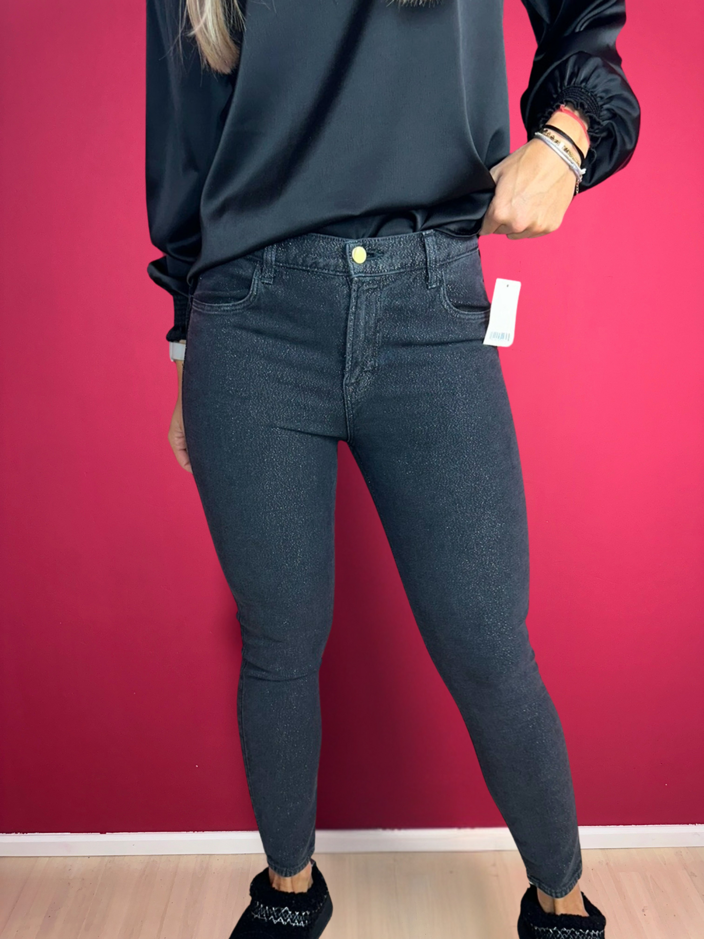 Jeans Jbrand gris/or