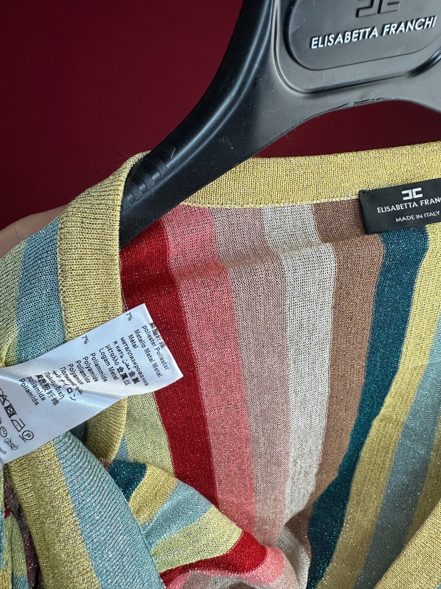 Jurk Elisabetta Franchi ABITO di Maglia – Maat 42