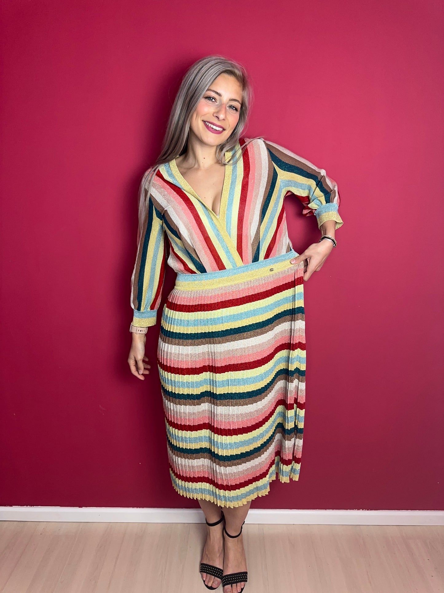 Jurk Elisabetta Franchi ABITO di Maglia – Maat 42