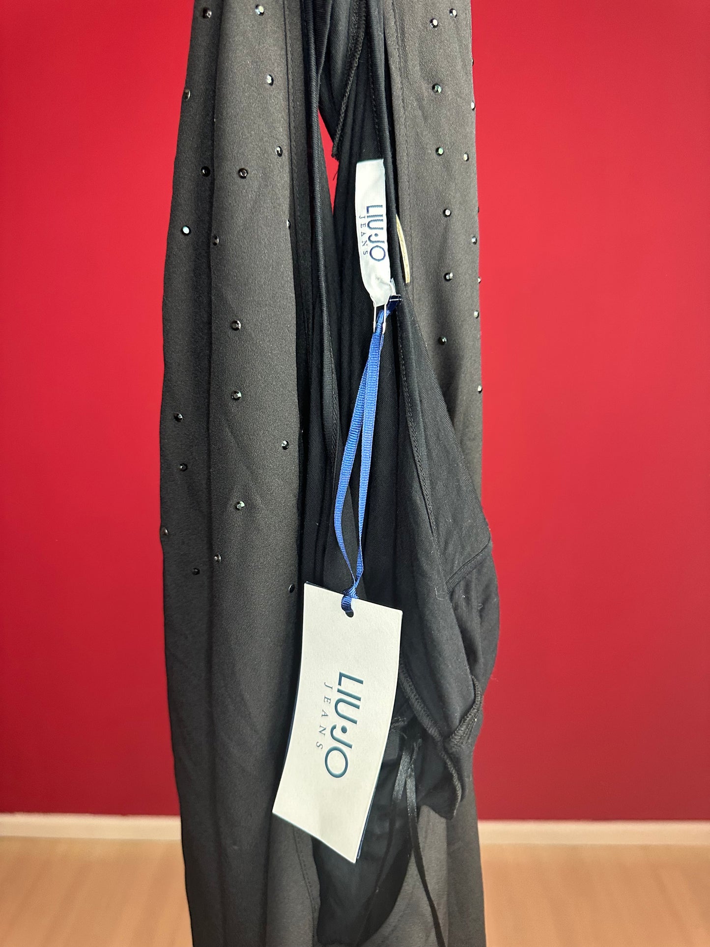 Jurk Liu Jo Elegante Zomerjurk zwart – Maat 46
