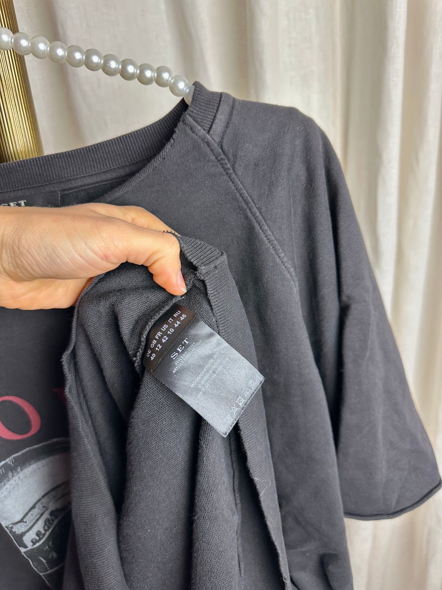 Jurk SET Sweater 'No rules' Katoen – Casual Comfort Maat 40