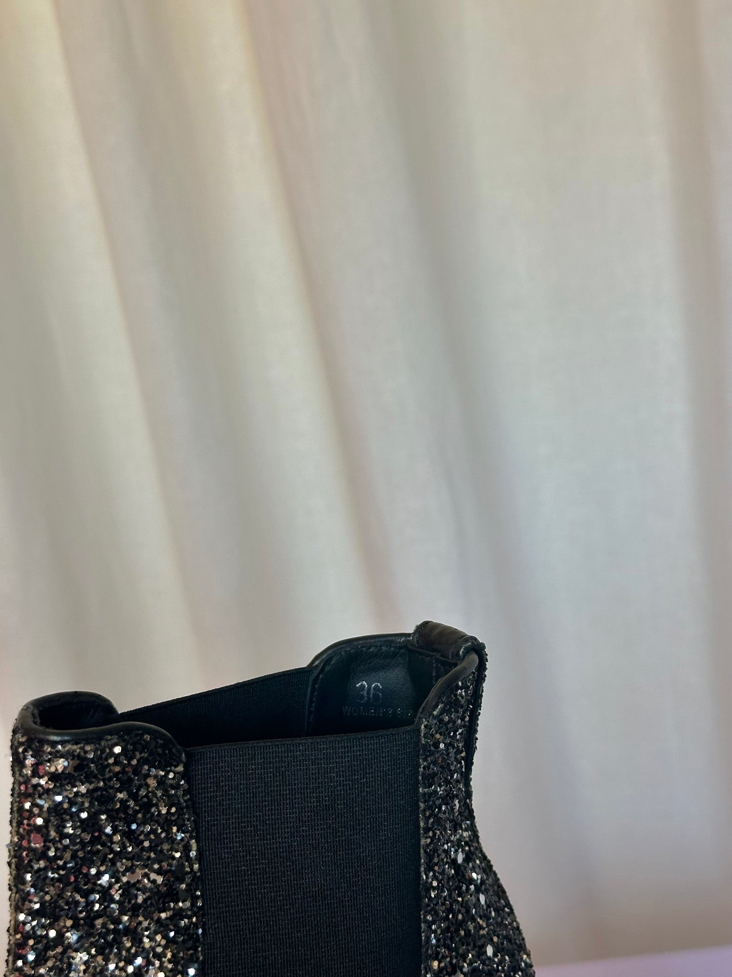 Laarzen Hogan hak glitters maat 36
