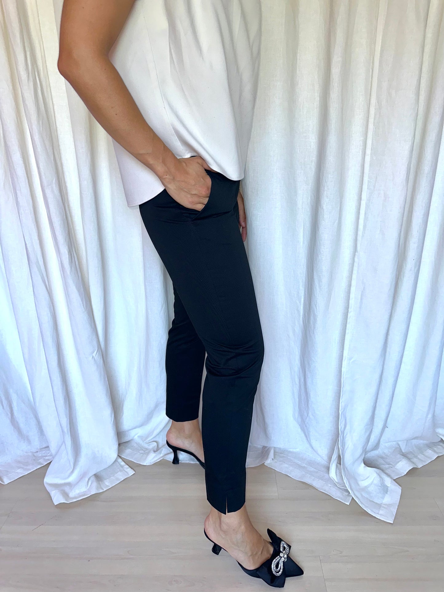Pantalon Closed zwart - Maat 27