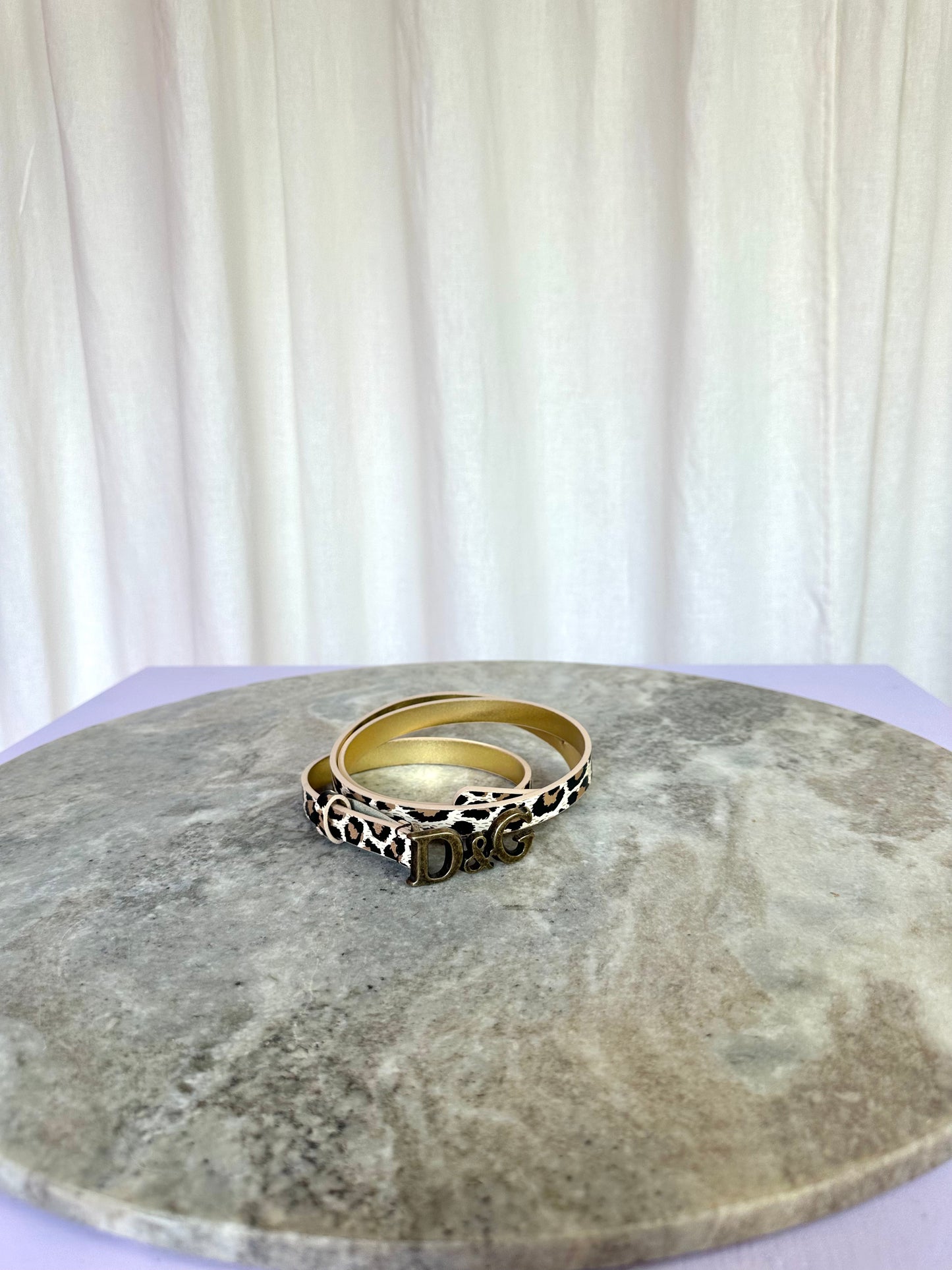 Riem Dolce & Gabbana panterprint - 90 cm