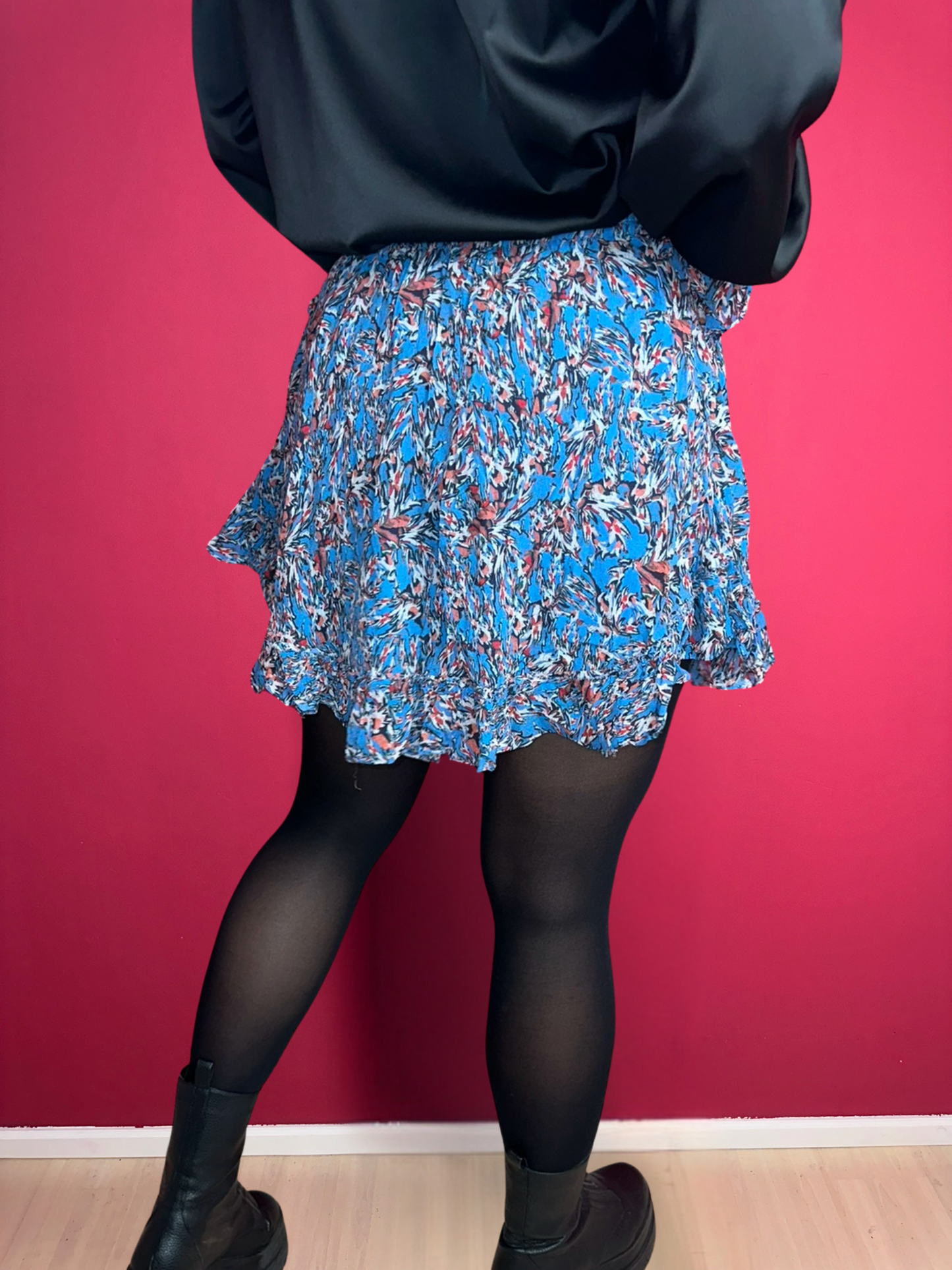 Jupe IRO bleu clair
