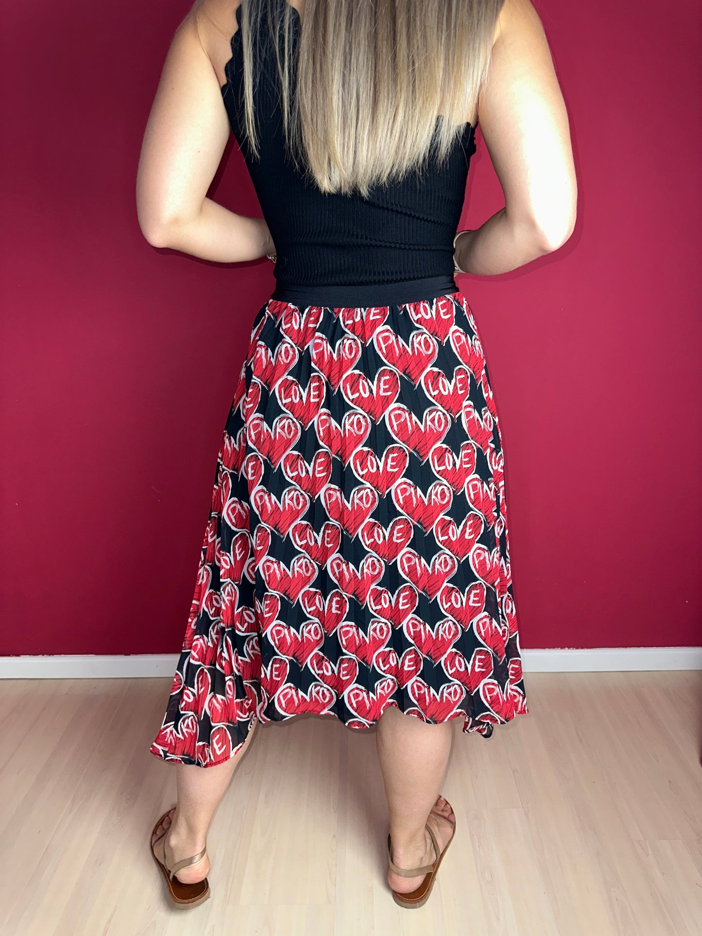 Rok PINKO Vivienne LOVE – Maat 40