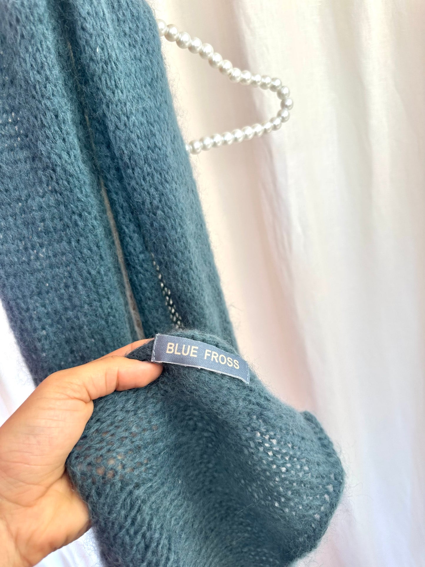 Sjaal Blue Fross Petrol