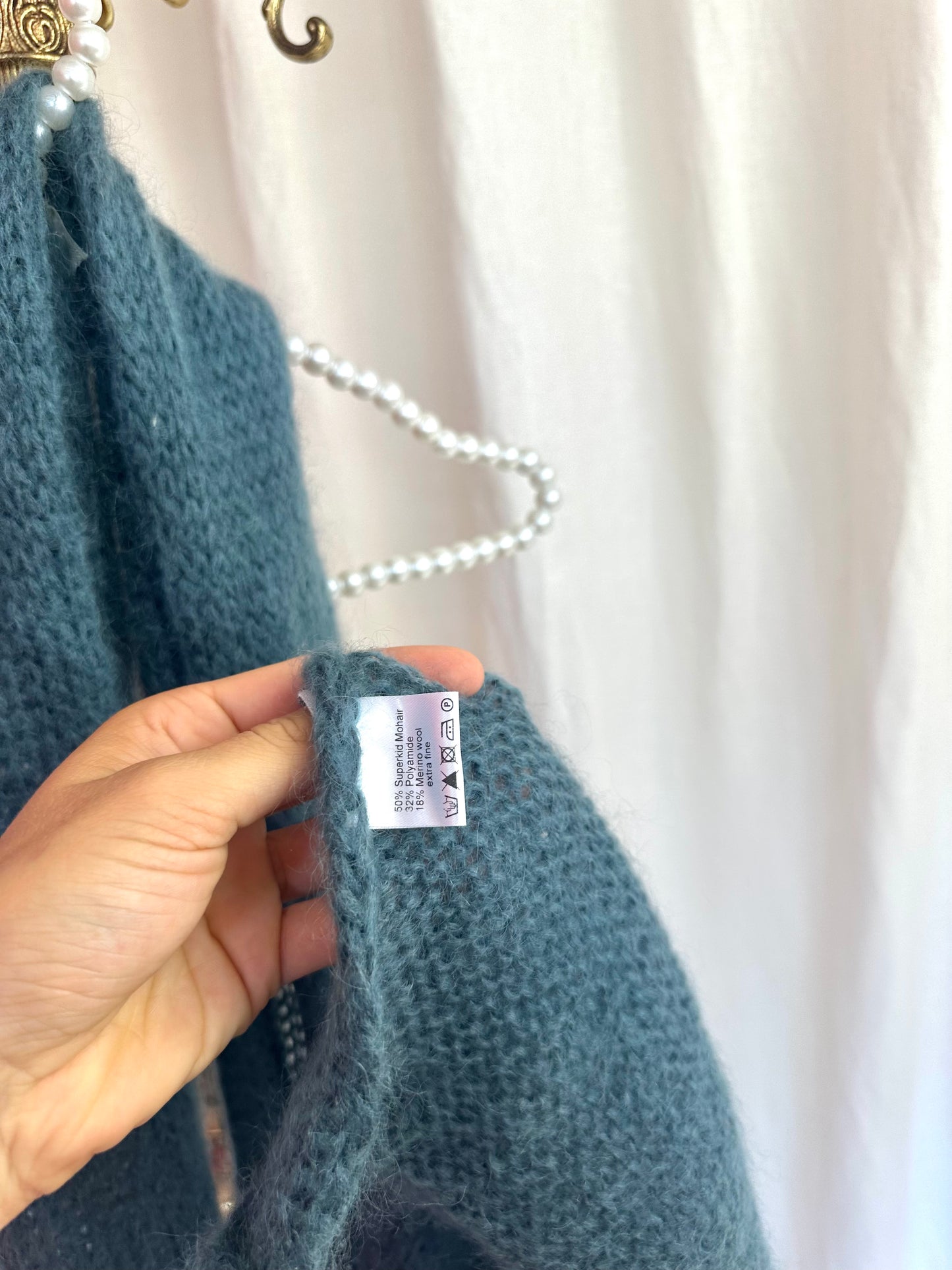 Sjaal Blue Fross Petrol