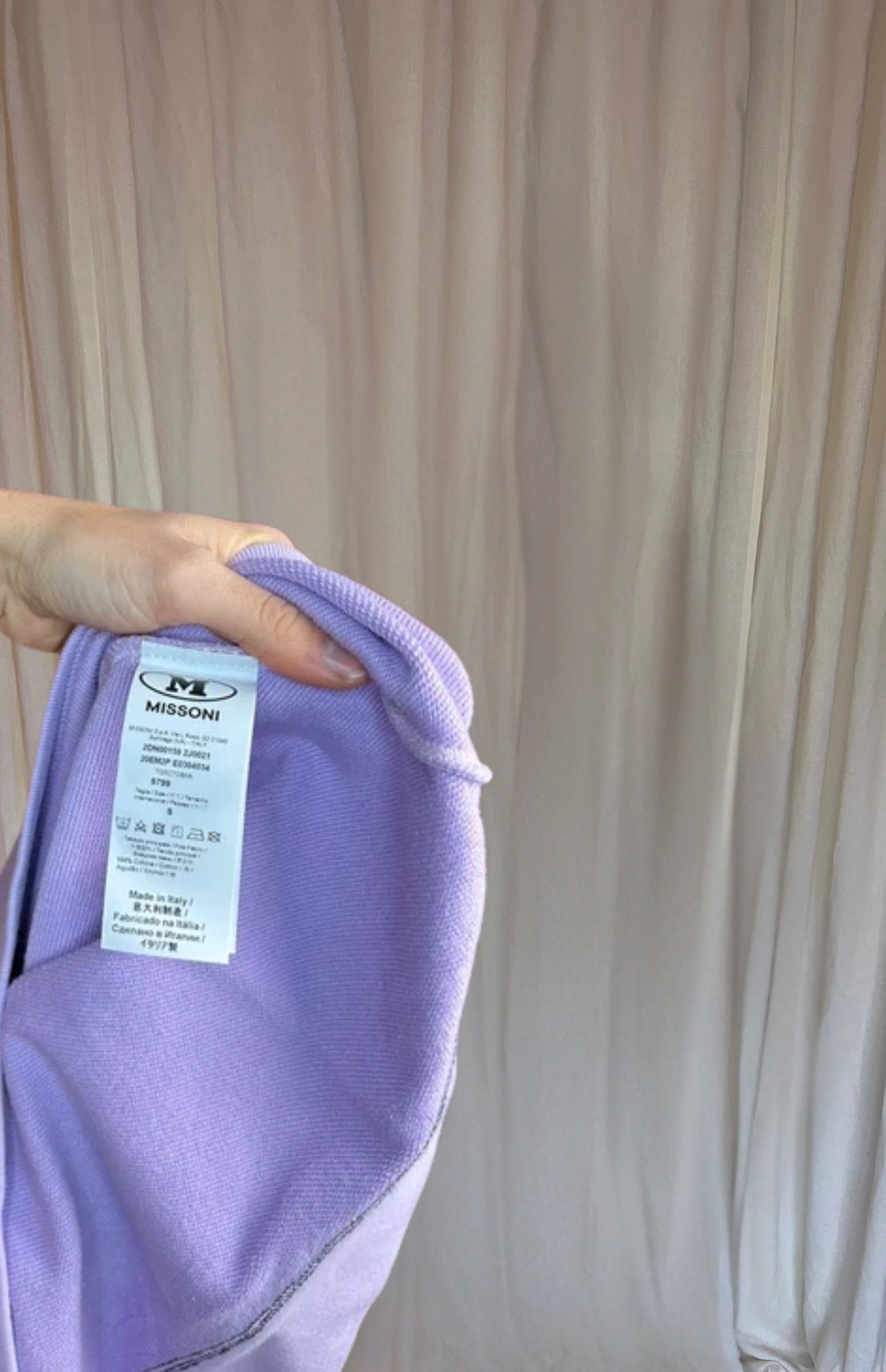 Sweater Missoni lila maat S