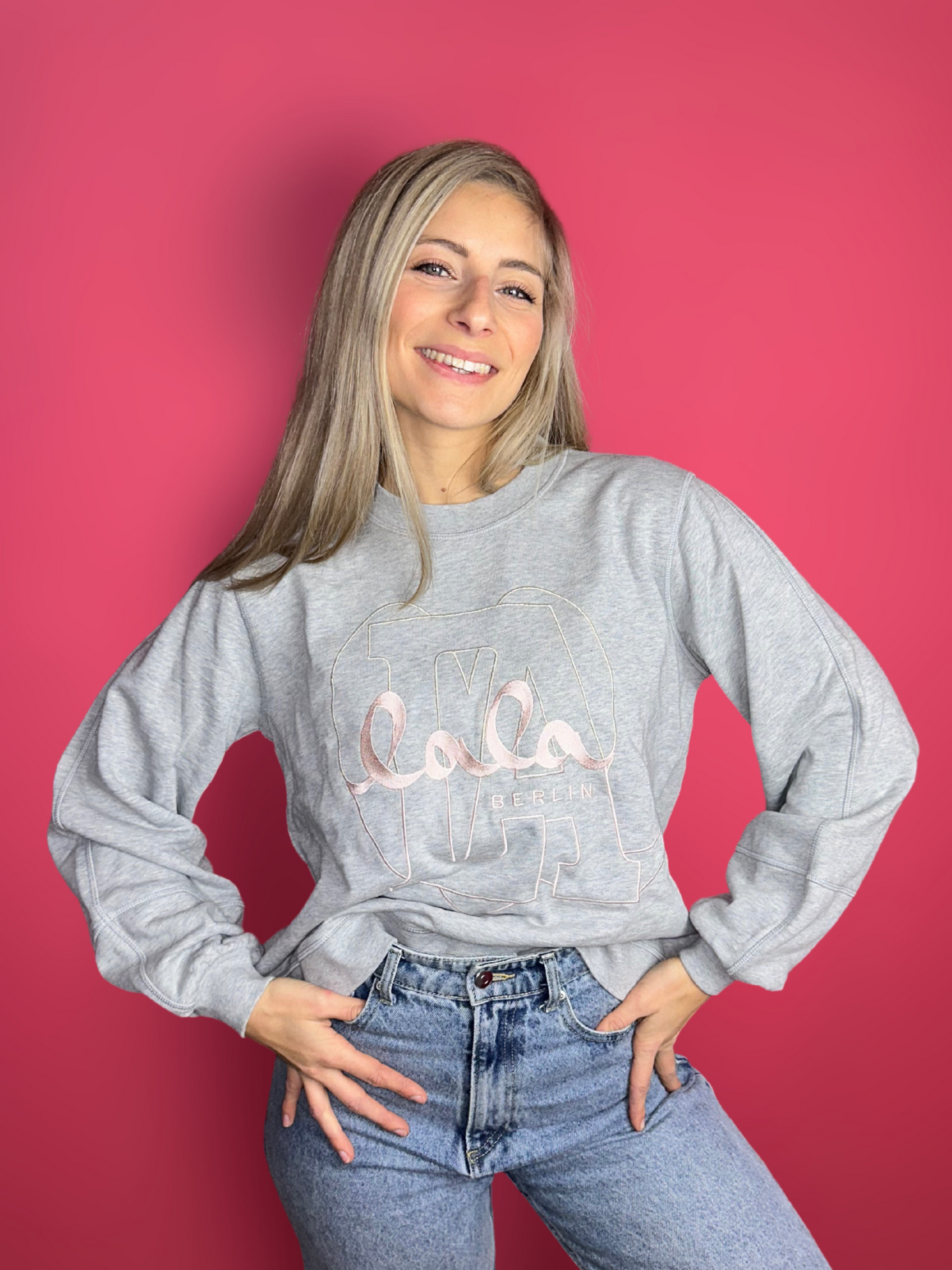 Pull Lala Berlin gris clair taille S