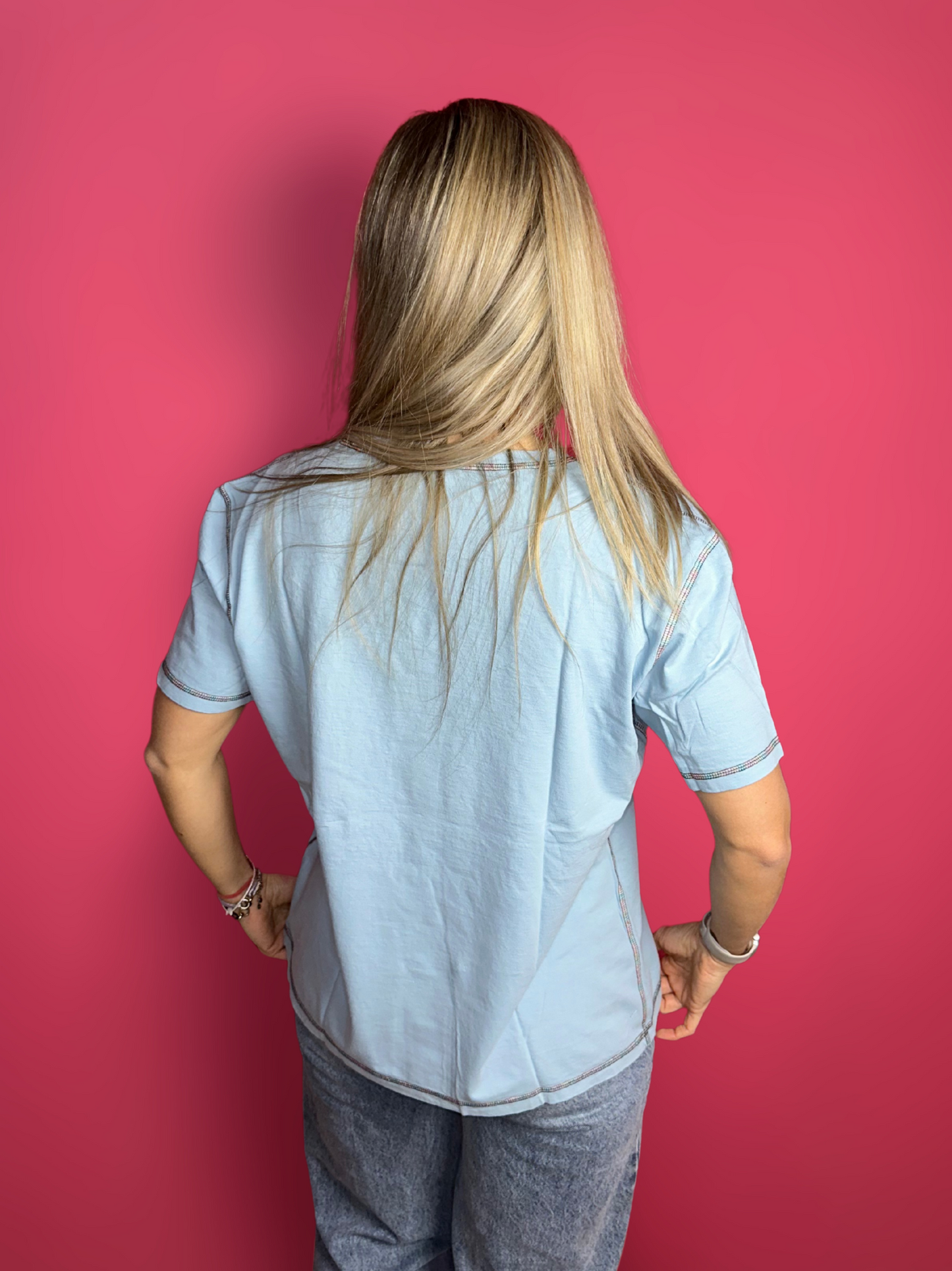 T-shirt Missoni lichtblauw