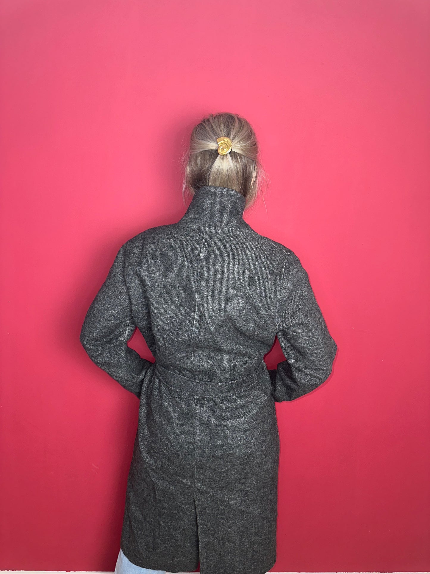 Trenchcoat Selected Femme grijs - Maat 40