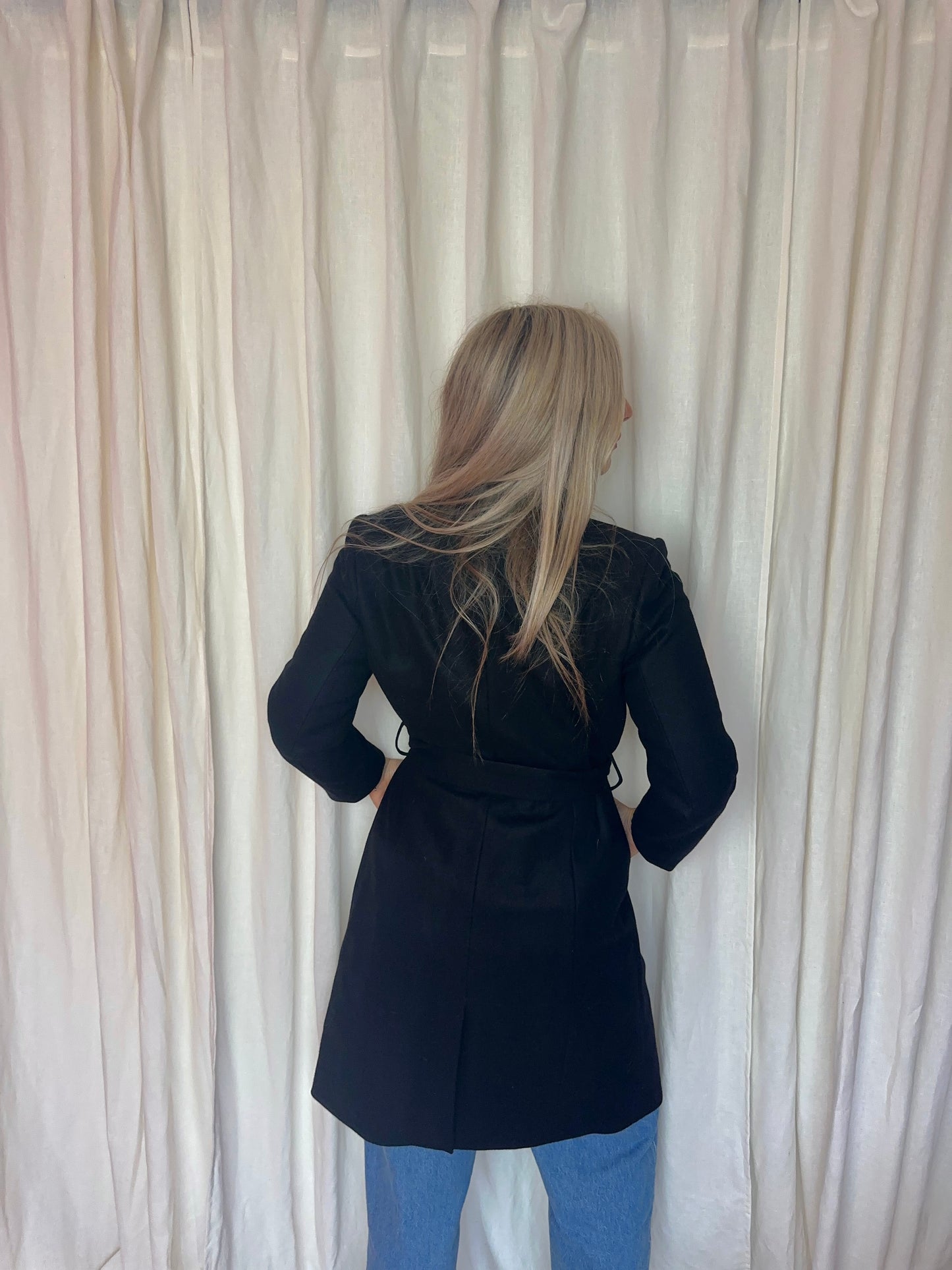 Trenchcoat Ted Baker zwart - Maat 3