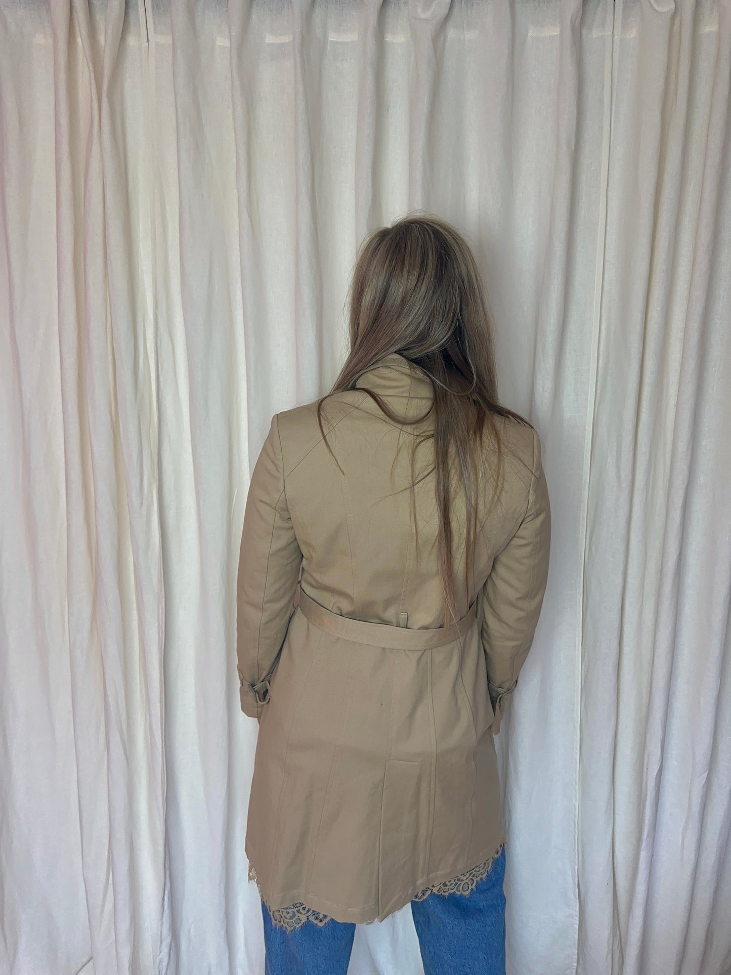 Trenchcoat Twinset Khaki - Maat L