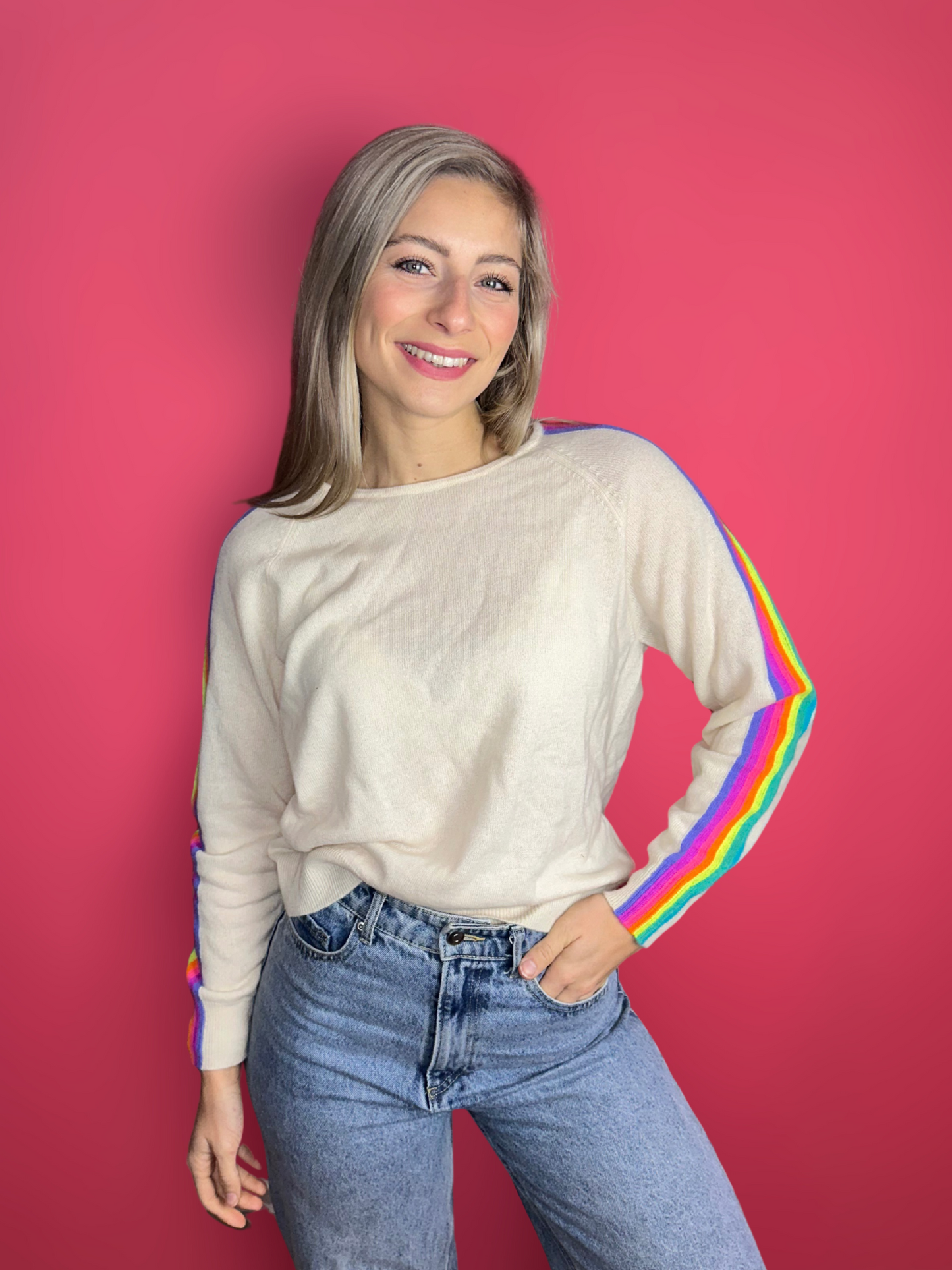 Pull Brodie Cachemire beige