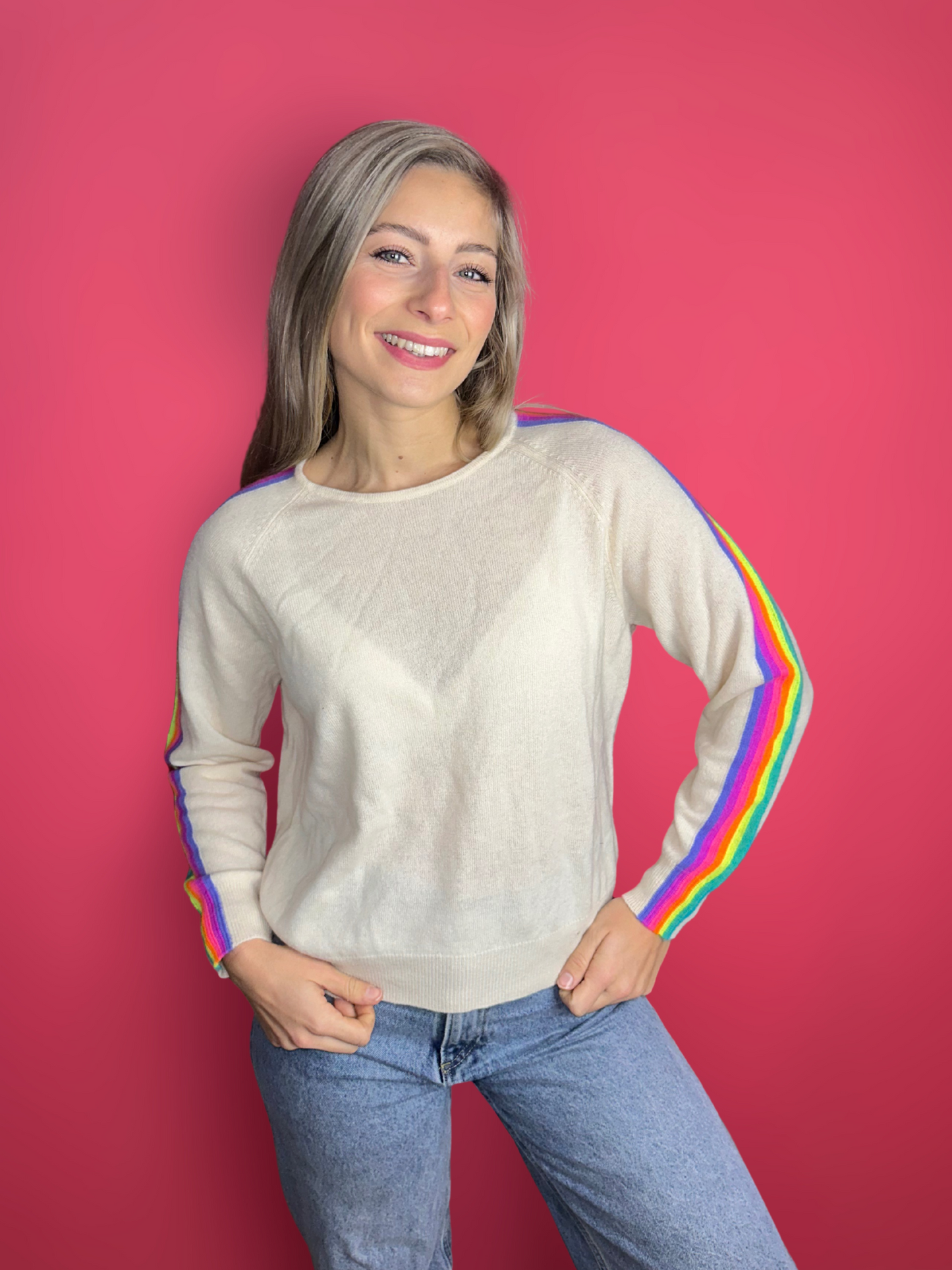 Pull Brodie Cachemire beige