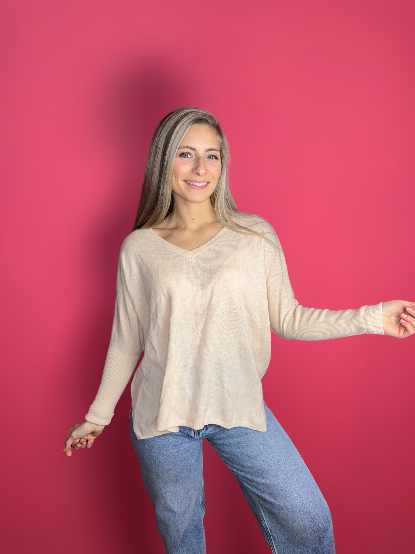 Pull beige Absolut Cashmere