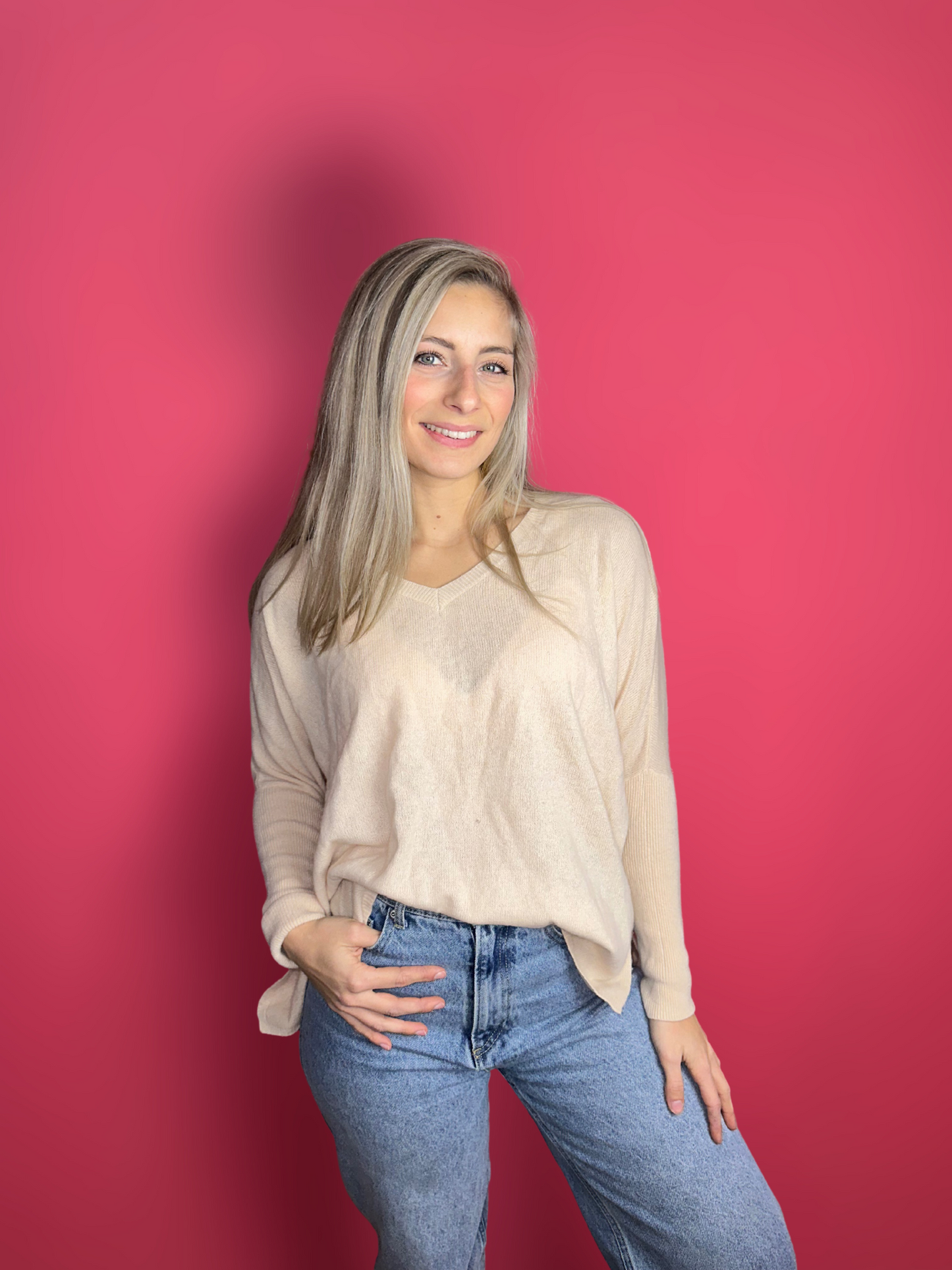 Pull beige Absolut Cashmere