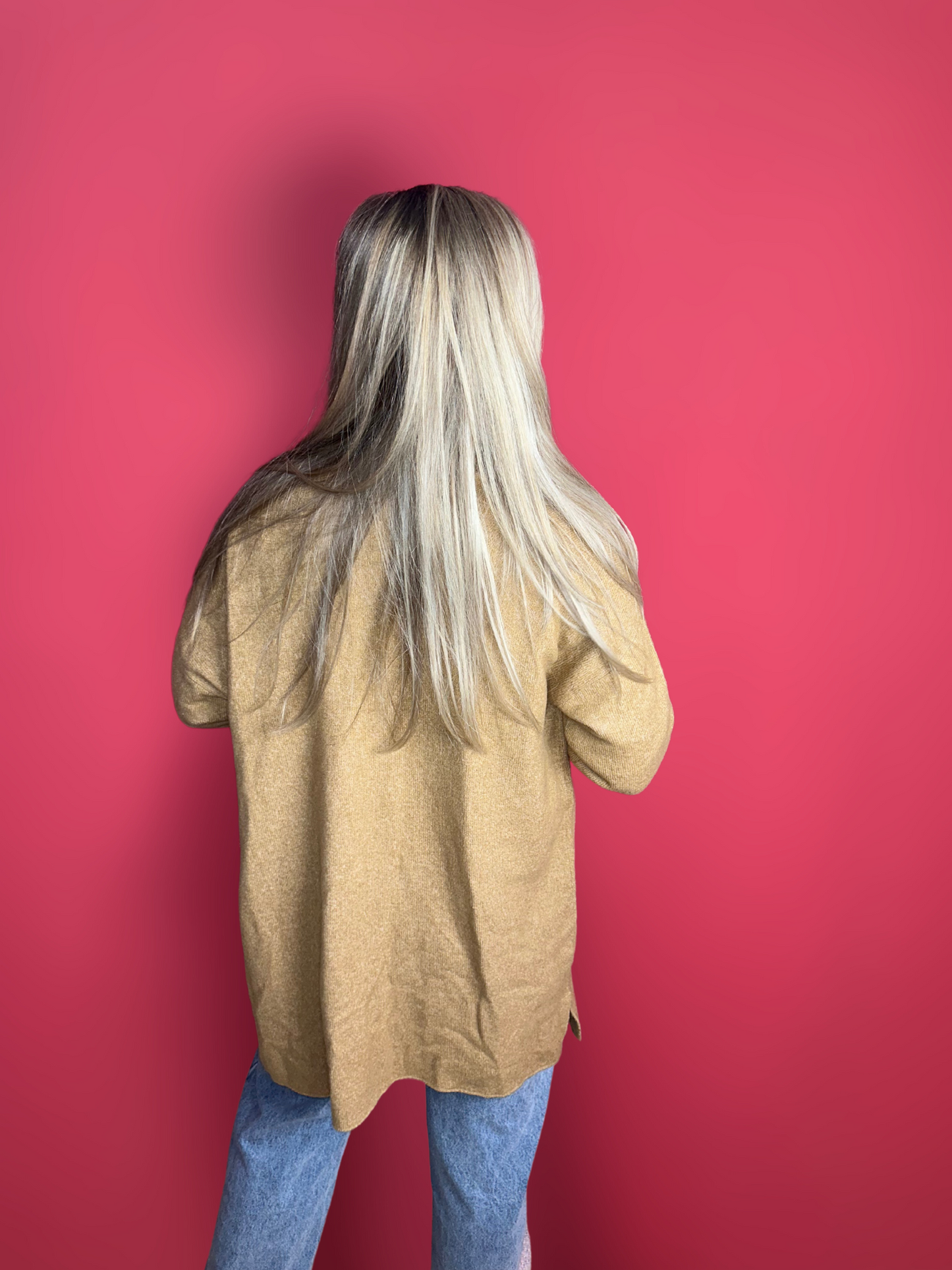 Ensemble gilet camel