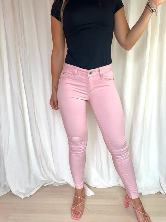 Jeans liu jo roze maat 28