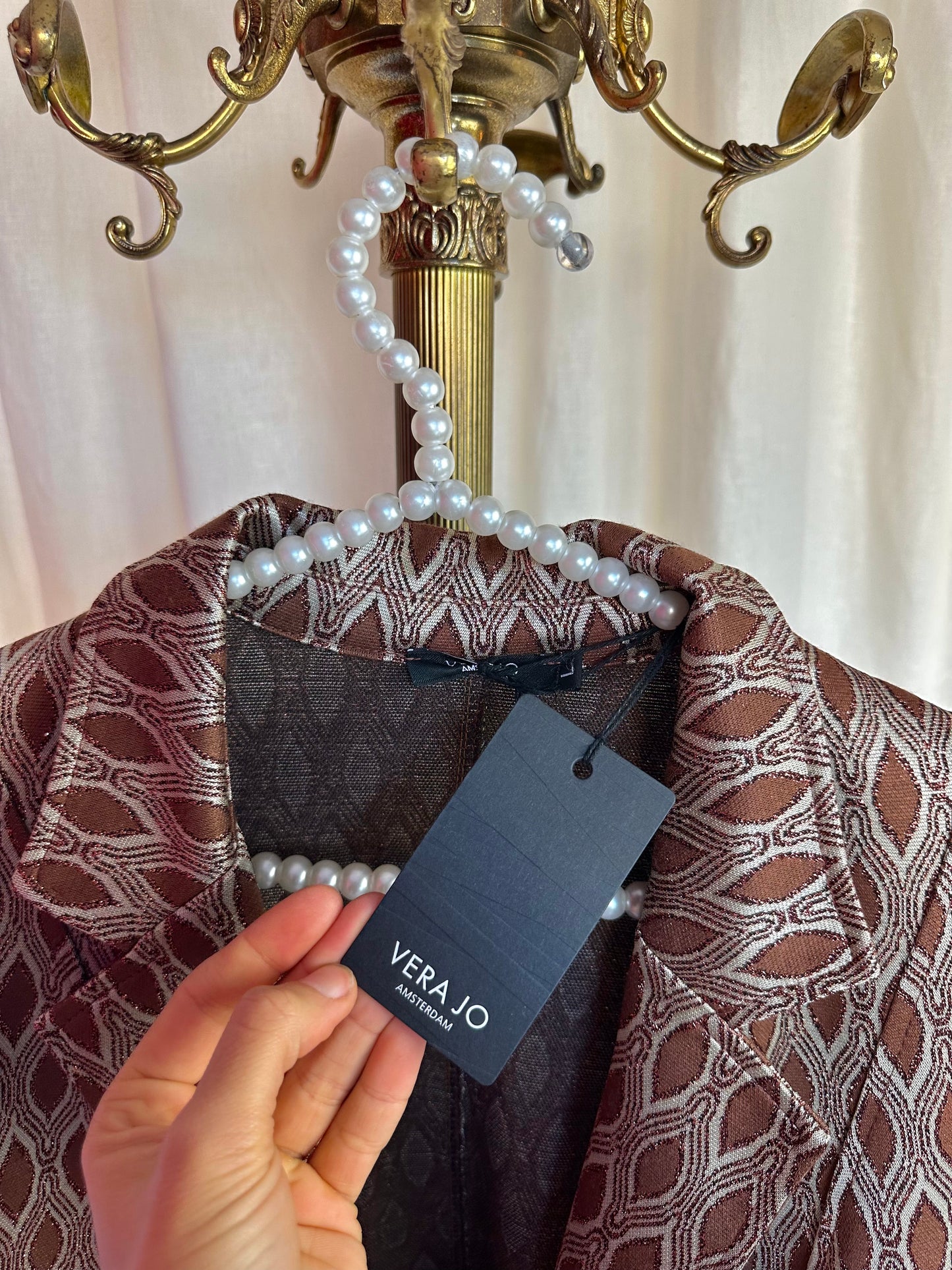 2-delig pak Vera Jo glitters brons - Maat M/L