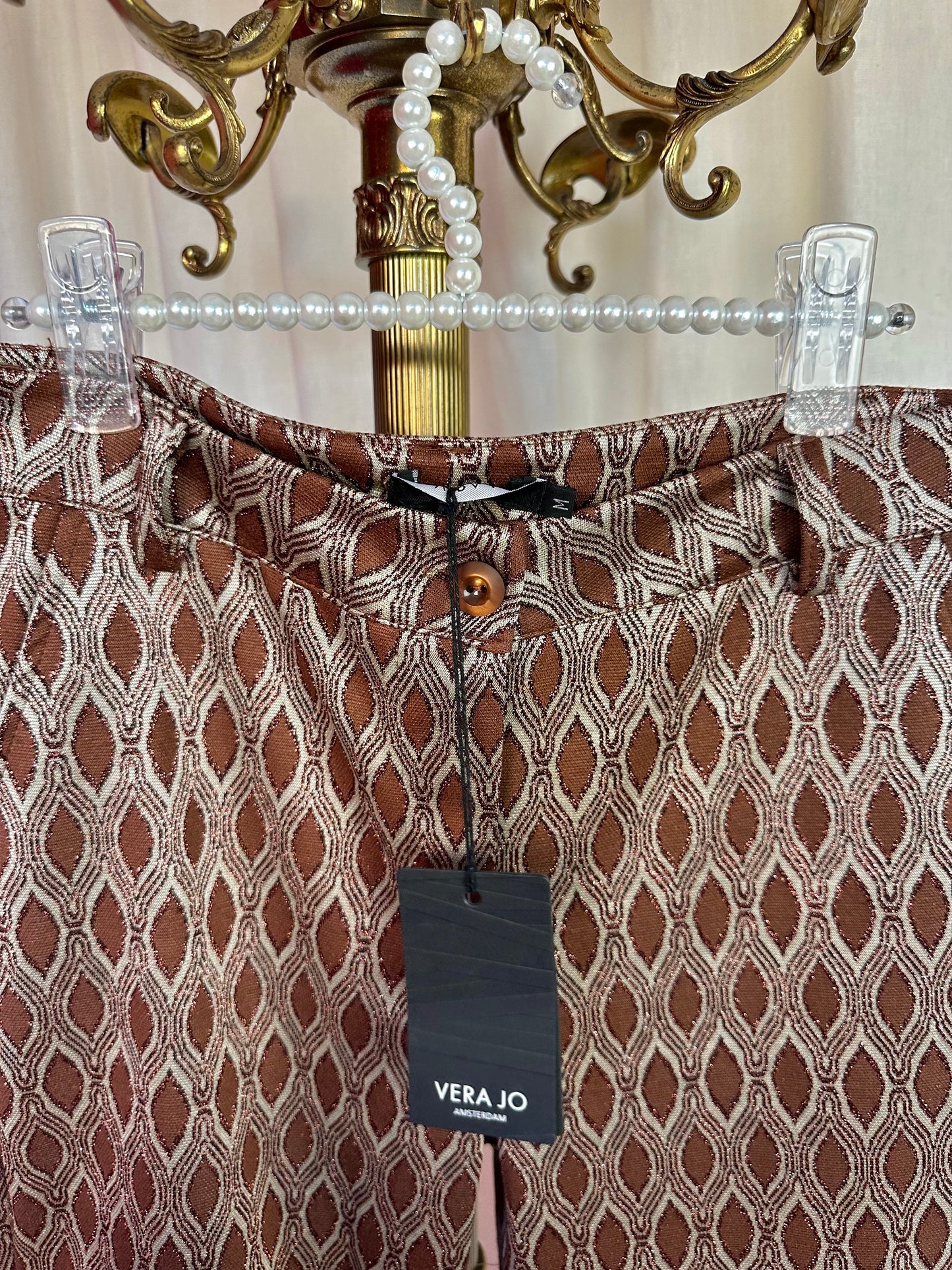 2-delig pak Vera Jo glitters brons - Maat M/L