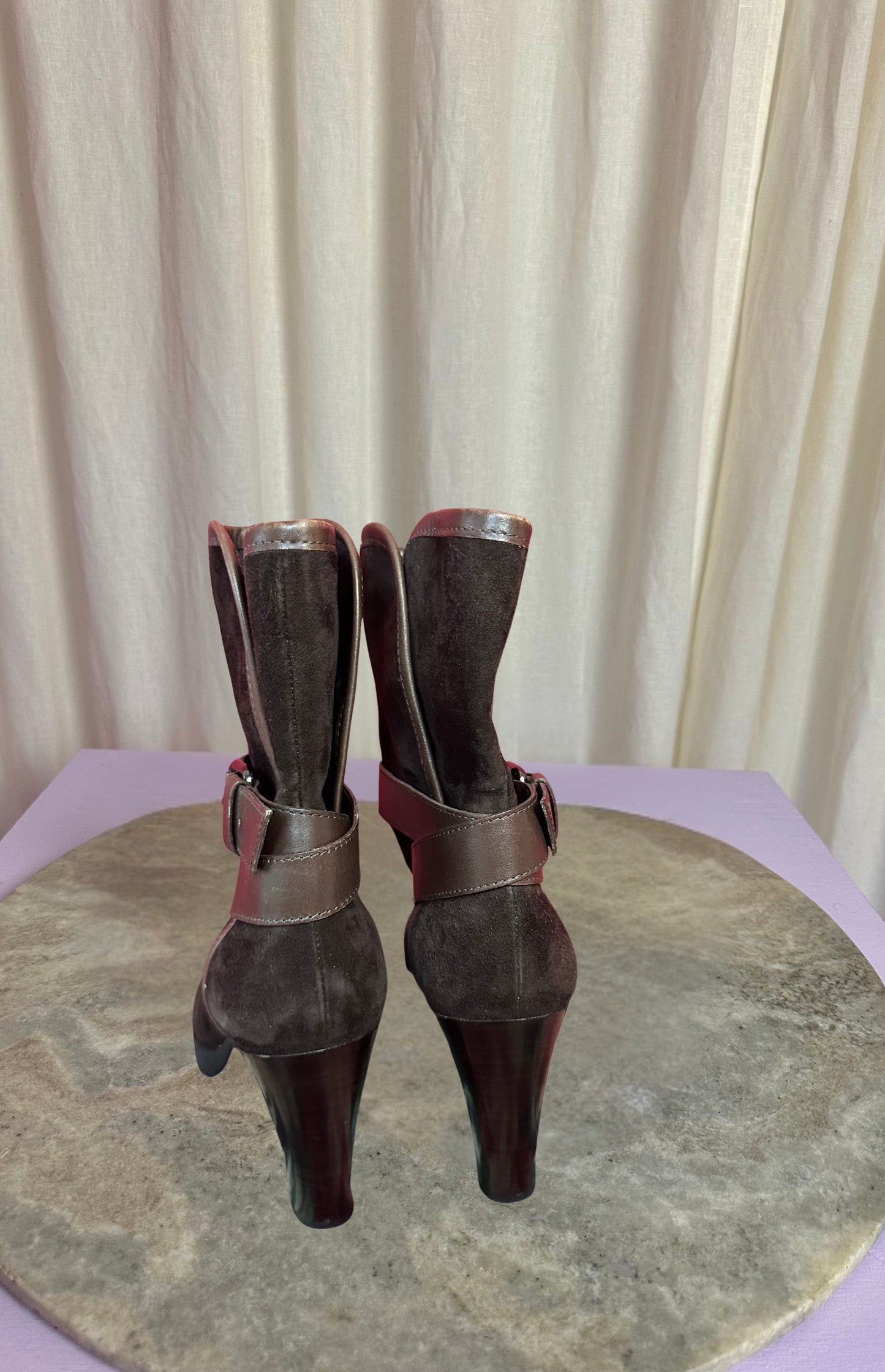 Laarsjes Tod's donkerbruin - Maat 39