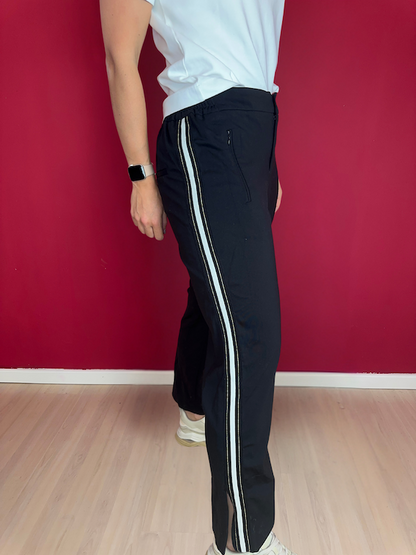 Broek SET zwart bies - Maat 38