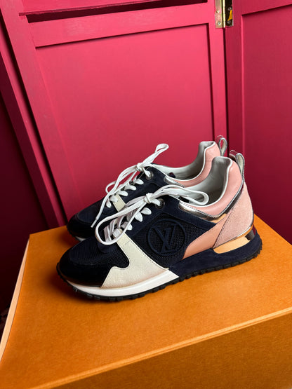 Sneakers Louis Vuitton donkerblauw/roze