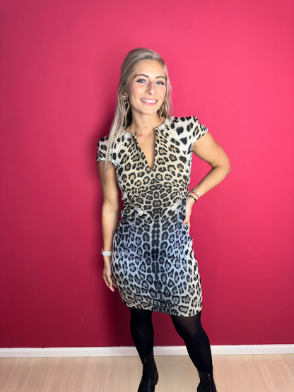 Jurk Just Cavalli panterprint