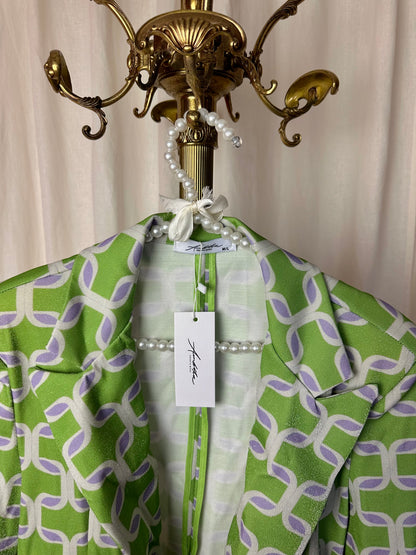 Blazer AMBIKA glitters groen - Maat M/L