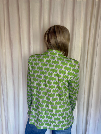 Blazer AMBIKA glitters groen - Maat M/L