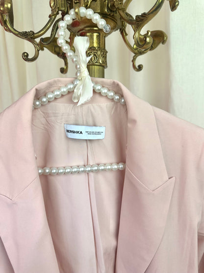 Blazer Bershka lichtroze maat XS