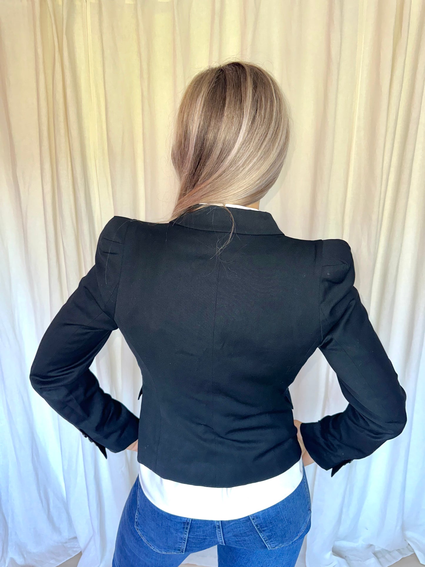 Blazer IKKS zwart maat S