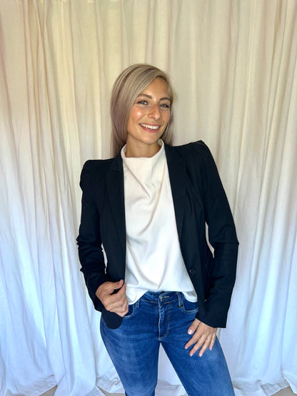 Blazer IKKS zwart maat S