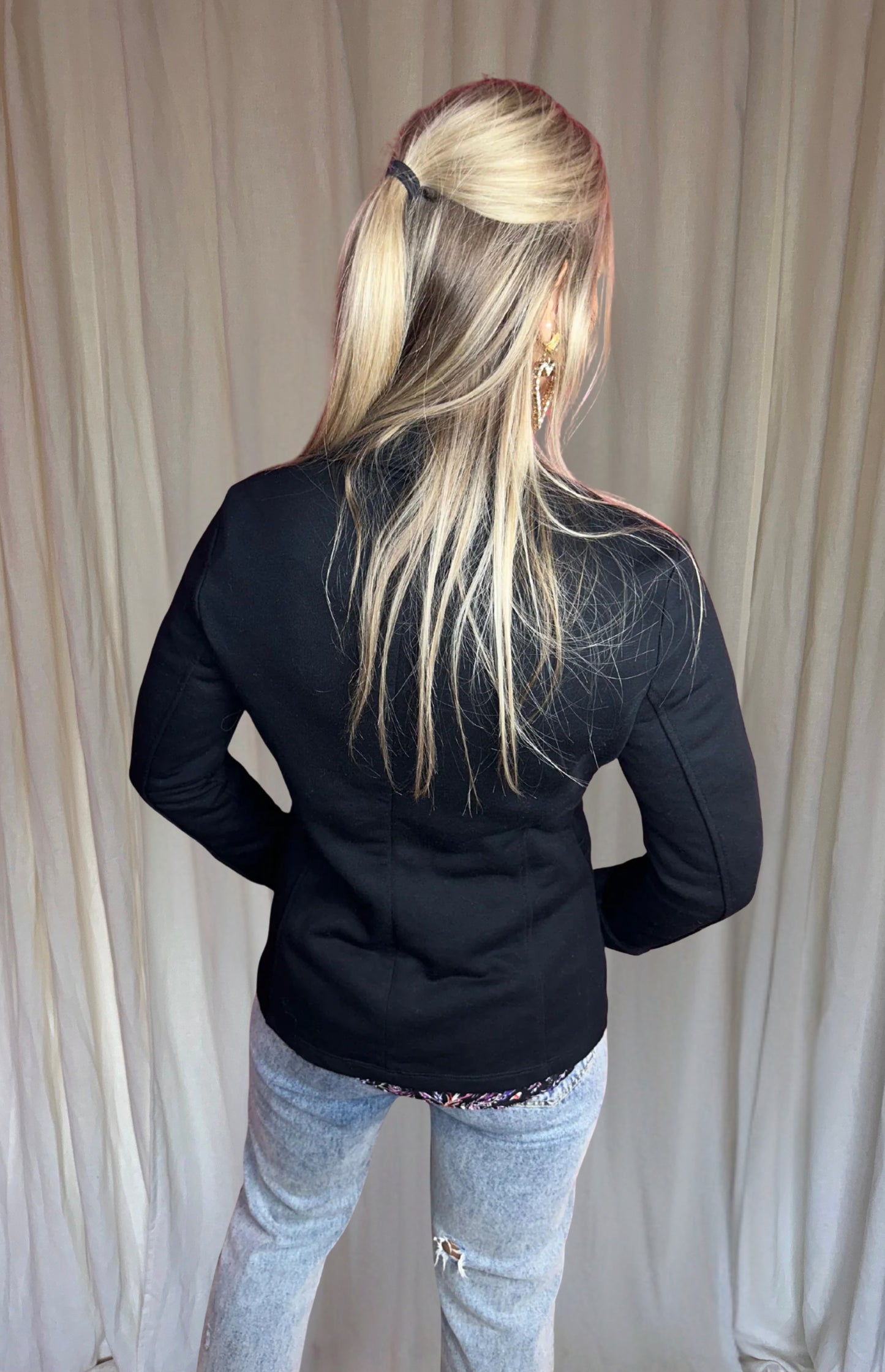 Blazer Liu Jo zwart strass maat M