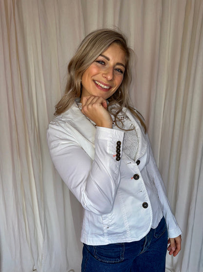 Blazer Marc Cain crème - Maat 4