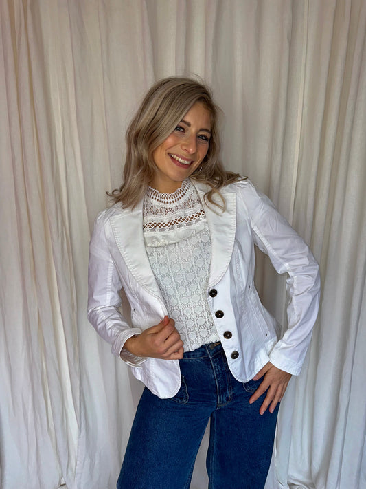 Blazer Marc Cain crème - Maat 4