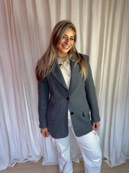 Blazer Zara jas grijs maat XS