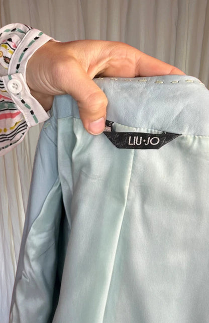 Jack Liu Jo leer lichtblauw maat 40