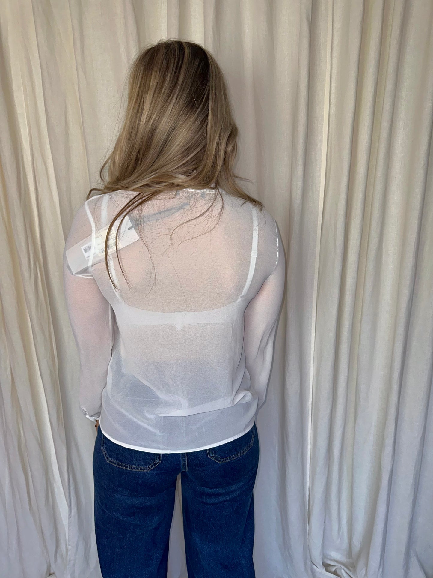 Blouse Almagores wit - Maat 36