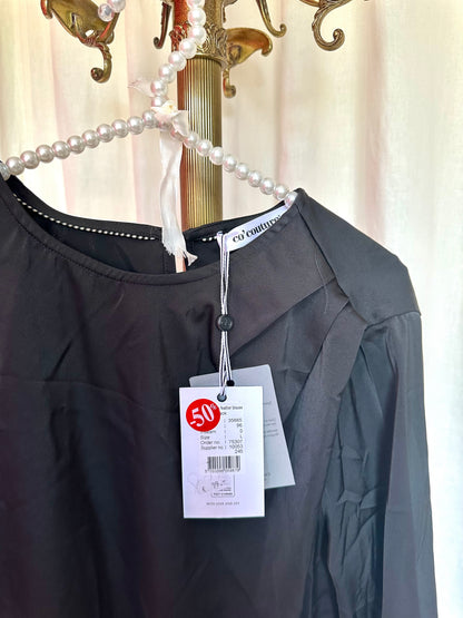 Blouse Co'Couture veren zwart - Maat L