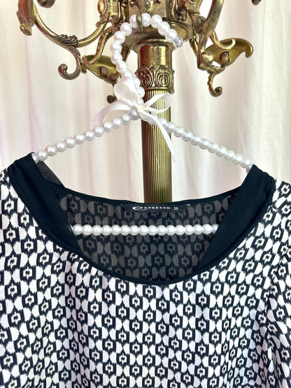 Blouse Expresso print maat 38