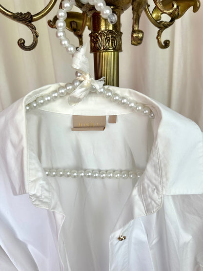 Blouse Josh V lang wit - Maat S