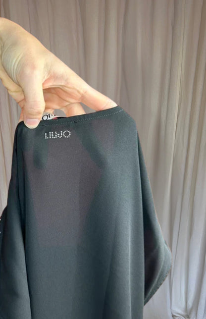 Blouse Liu Jo zwart,zilver maat M