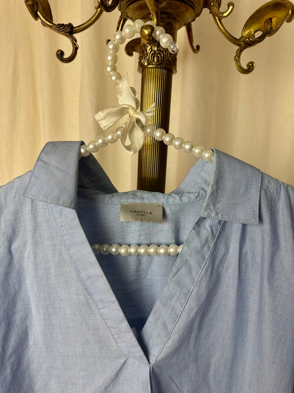 Blouse Marella lichtblauw - maat 36 (S)