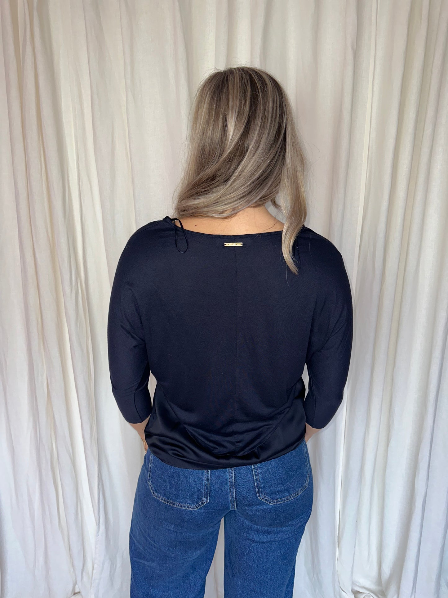 Blouse Michael Kors donkerblauw - Maat XXS