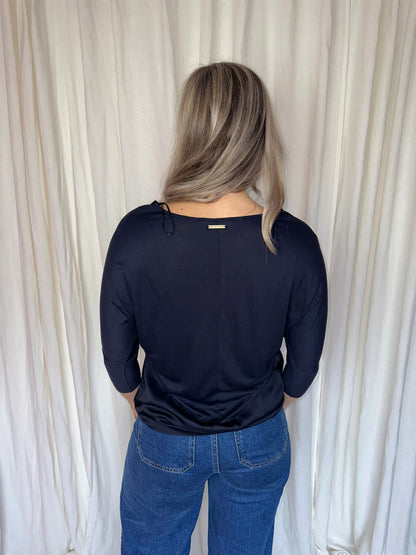 Blouse Michael Kors donkerblauw - Maat XXS