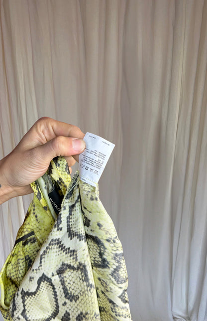 Blouse PINKO slangenprint geel maat XS