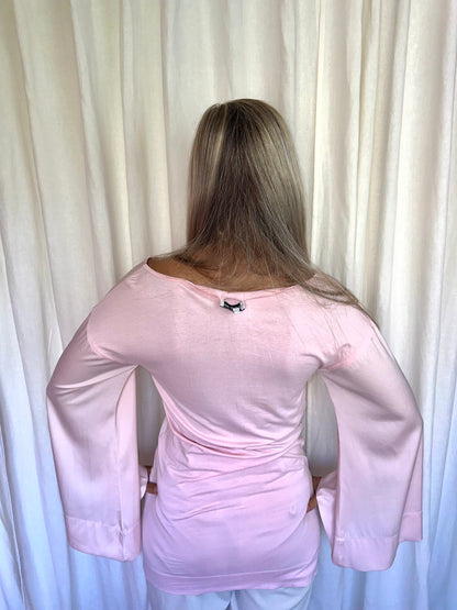 Blouse Reinders lichtroze maat S